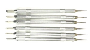 High Quality Watch Band Spring Bar Removers SILVER Handle Watchmaker Repair Tool - Picture 1 of 6