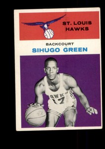 1961 Fleer #15 Sihugo Green - VG-EX