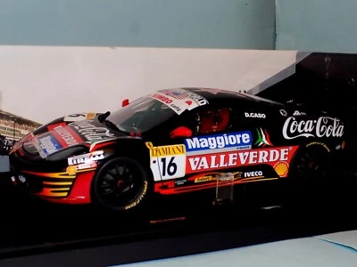 Ferrari F430 Challenge Team CDP Vallelunga 2007 Caso COCA COLA ELITE N2069 1/18 - Immagine 1 di 4