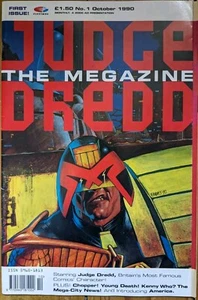 2000AD JUDGE DREDD MEGAZINE ISSUE# 1 October 1990 - Bild 1 von 1
