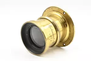 Antique Aplanaat Foto No.3 Brass Lens w/f-stop Diaphragm #818 - Picture 1 of 7