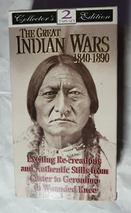 The Great Indian Wars 1840-1890 VHS 1991 2 Tape Set - Picture 1 of 2