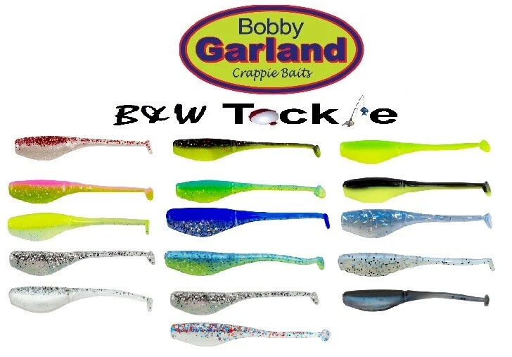 Bobby Garland~Baby Shad Swim'R~2.25"~BSSW~Crappie bait~FREE Shipping - Image 1 of 1