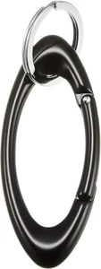 Oakley Essential Icon Carabiner Unisex Keychain FOS900696-206 3.6in Color Black - Picture 1 of 12