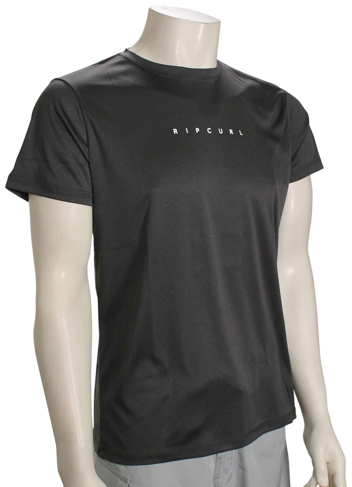 Rip Curl Dawn Patrol SS Surf Shirt - Classic Black Marle - New