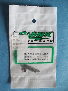 VINTAGE BOLINK 5364 STUB AXLE THREADED 5-40 ELIMINATOR SERIES CAR BL-5364 NIP - Picture 1 of 1