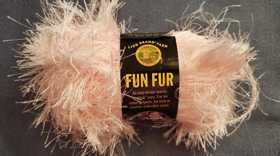 Hilo de piel divertido Lion Brands - color rosa suave #10537 Foto 1 de 3