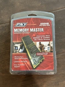 PNY Technologies Memory Master Upgrade Kit 128MB SDRAM 128S100 PC100 - Picture 1 of 2