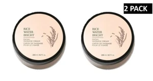 The Face Shop Rice Water Bright Facial Massage Cream 6.7 oz 200 ml | 2 Pack - Picture 1 of 4