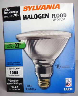 Sylvania Capsylite 16743 70W PAR38 25° Flood Reflector Bulb 1305LM 2925K - Image 1 of 4