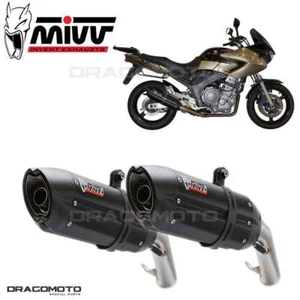 Doulbe Exhaust YAMAHA TDM 900 2014 MIVV Suono Black - Picture 1 of 3