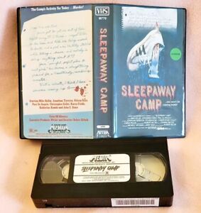  VHS Video Cassette Sleep Away Camp Convention Copy 