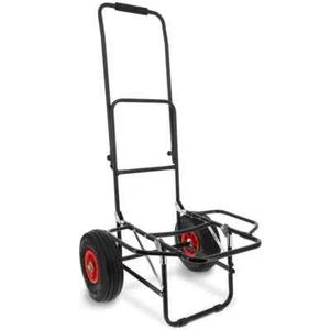 Fishing Trolley Trolly Blow Up Tyre Seat Box Folding for Storage Qfish - Picture 1 of 5