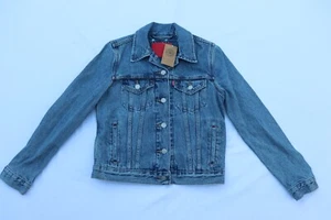 NWT Levi Strauss Jean Denim Jacket Girl's Size XS (Fits 7-8) Extra Small - Picture 1 of 10