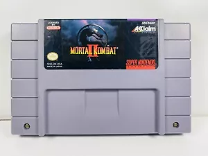 Mortal Kombat II -- SNES Super Nintendo Auténtico Juego Original - Imagen 1 de 4
