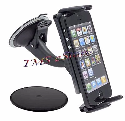iPhone Smartphone Samsung Galaxy Mobile Car Windshield Suction Cup Mount SM615 - Image 1 of 2