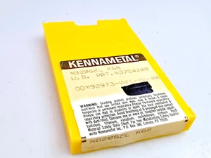 Kennametal NG2062L K68 Carbide Top-Notch Grooving Inserts (Box of 10) - Picture 1 of 5