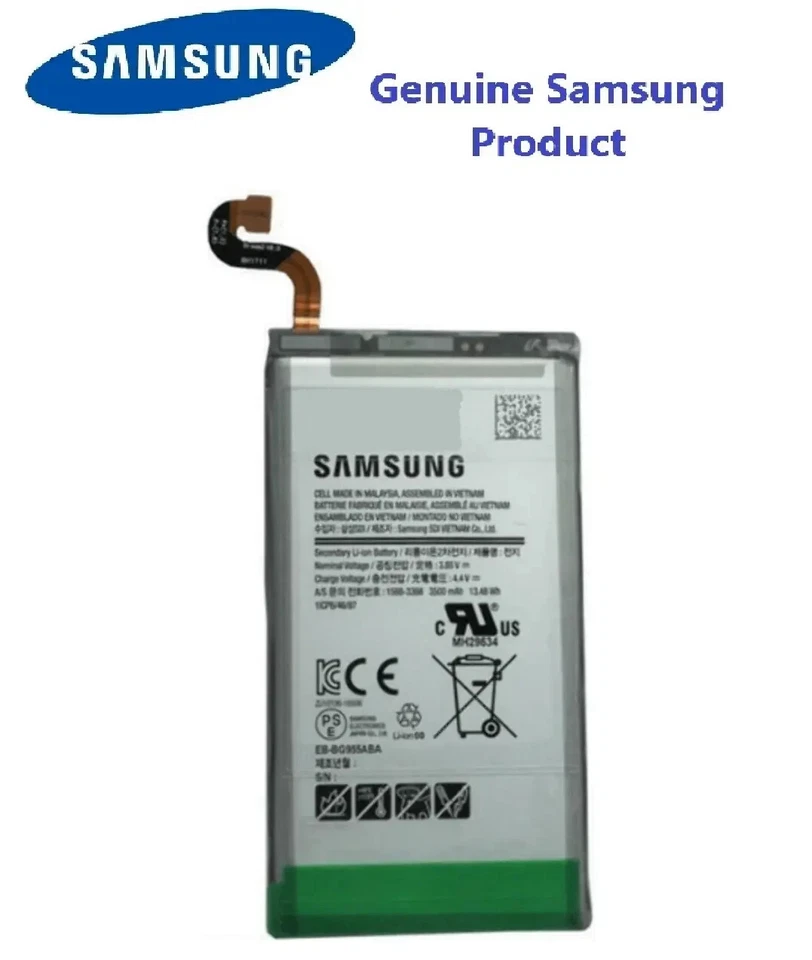 Batería de repuesto original OEM para Samsung Galaxy S8+ PLUS G955 EB-BG955ABA Foto 1 de 1