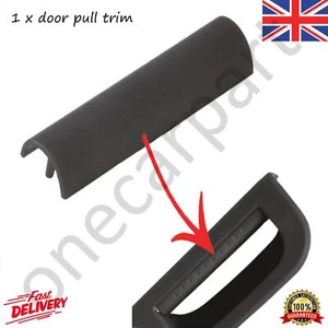 Inner Door Pull Black Trim Cover Handle For Volkswagen VW Passat B5 1998 to 2005 - Picture 1 of 3