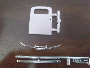 Hecktür, maßgefertigte Stoßstangen für '40 Ford Limousine Verkleidung Lieferung - Hot Rat Rod Teile - Bild 1 von 4