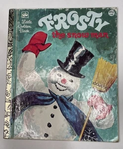 A Little Golden Book  - Frosty The Snow Man Vintage 1977 Hardcover Very Good - Bild 1 von 11