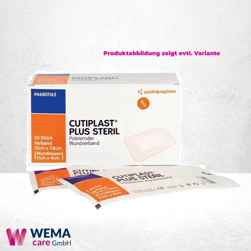 CUTIPLAST steriler Wundverband 7,2cmx5cm 100 STK