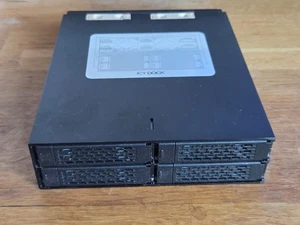 ICY DOCK ToughArmor MB994SP-4S, 4 Bay 2.5" SAS/SATA HDD/SSD Backplane Cage - Picture 1 of 7
