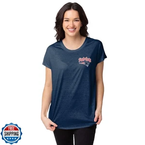 FOCO New England Patriots NFL Womens Script Wordmark Tunic Top - M - Picture 1 of 3