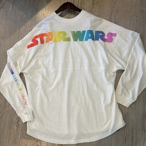 Maglia Disney Parks Star Wars Rainbow Pride Spirit Adulti Unisex Taglia XXL - Foto 1 di 7