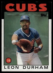1986 Topps #460 Leon Durham - Picture 1 of 2