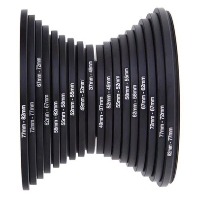 Diseño portátil para Canon para cámara réflex digital Nikon lente filtro anillo adaptador 18 un. Foto 1 de 4