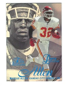 1997 FLAIR SHOWCASE LEGACY COLLECTION ROW 2 MARCUS ALLEN FOOTBALL CARD  28/100 - Picture 1 of 2