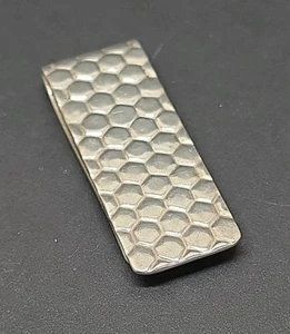 Tiffany & Co Sterling Silver Honeycomb  Money Clip  - Picture 1 of 5