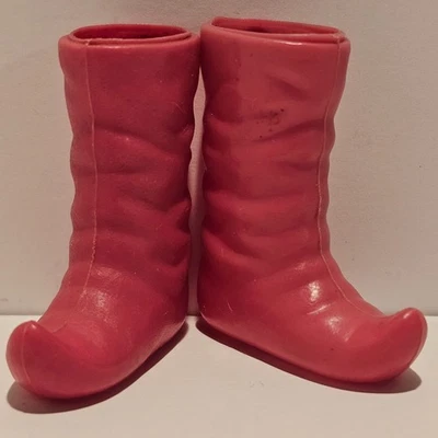 Mego Green Goblin 8 英寸可动人偶靴子复古 20 世纪 70 年代原装 WGSH 零件 — 第 1/4 张图片