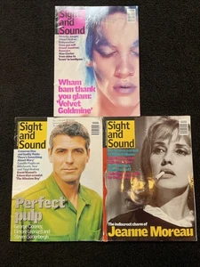 Posten von 3 Vintage 1998 Sight And Sound Magazinen - Clooney, Moreau - X2 - Bild 1 von 18