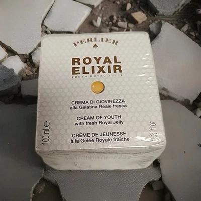 Perlier Royal Elixir Cream Of Youth For Face w/ Fresh Royal Jelly 3.3oz JUMBO - Image 1 of 4