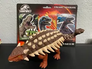 Jurassic World Park Set di pastelli sigillati con ruggito del dominio Ankylosaurus - Foto 1 di 9