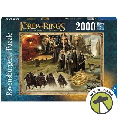 LOTR Fellowship of the Ring 2000-piece Puzzle 2022 Ravensburger - Image 1 of 4
