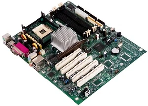 MAINBOARD INTEL D865PERL C27648-211 SOCKET 478 DDR ATX AGP 5xPCI 2xSATA 2xATA - Bild 1 von 2