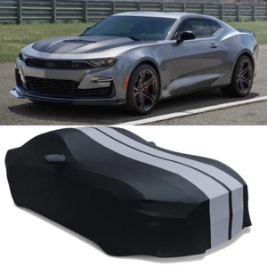 For Chevrolet Camaro SS Car Cover Satin Stretch Scratch Dust Resistant Indoor - Picture 1 of 12