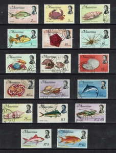 Mauritius: 1969 Fish Definitive, Very Good Used. - Picture 1 of 1