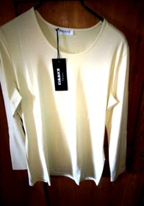 Kimmich Trikot Shirt Vanille 3064 Gr. L Langarm Ausverkaufspreis! - Bild 1 von 3