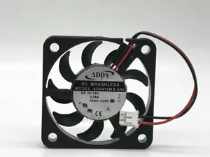 ADDA AD0412MB-K90 DC12V 0.06A 4007 4CM 2-wire silent cooling fan - Picture 1 of 3