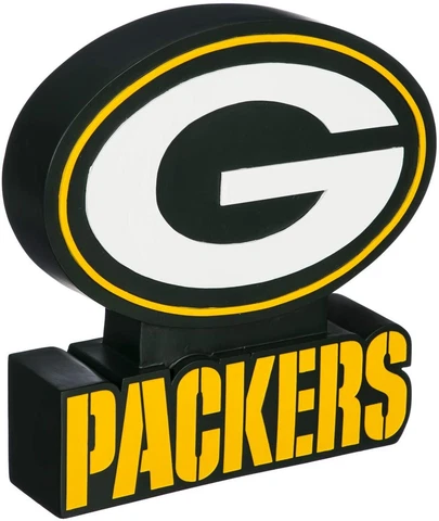 NFL Green Bay Packers Mascot Garden Statue Figure Football Cover