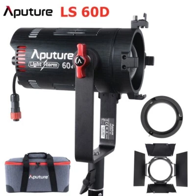 Aputure LS 60d LED Video Light,60W 5600k Daylight Adjustable Focusing Light AU - Image 1 of 4