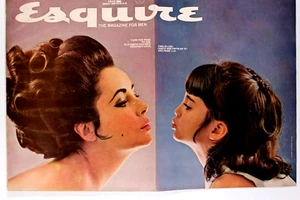 ELIZABETH TAYLOR Sue Lyon DOROTHY PARKER George Lois JOHN KOCH Esquire magazine - Picture 1 of 11
