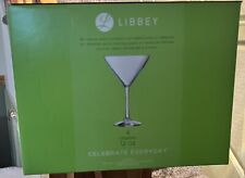 Libbey Martini Glasses - NEW! Set Of 4