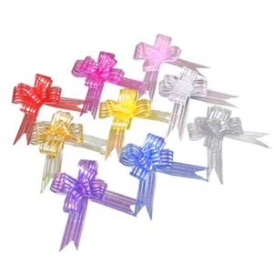 100pcs Pull Bows Gift Knot Ribbons String Bows for Wedding Gift Wrapping Car - Picture 1 of 12