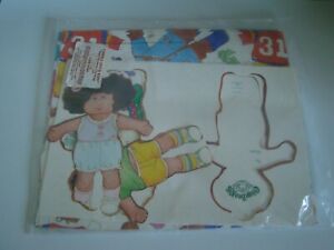 Patch de chou vintage 1984 enfants jeux en papier emballage cadeau étiquettes poupées kitsch