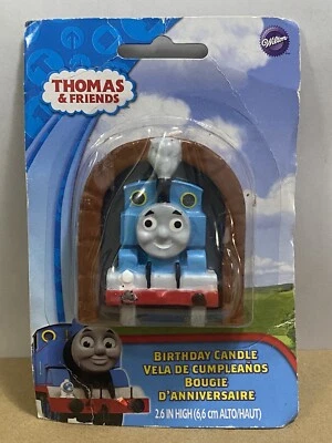 Thomas & Friends Thomas Tank Engine 2.6" en Cumpleaños Vela Cake Topper - ¡Nuevo! Foto 1 de 3